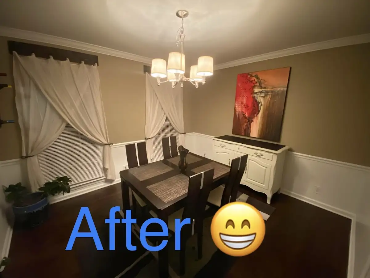 Professional dining room restoration after water damage in Streamwood