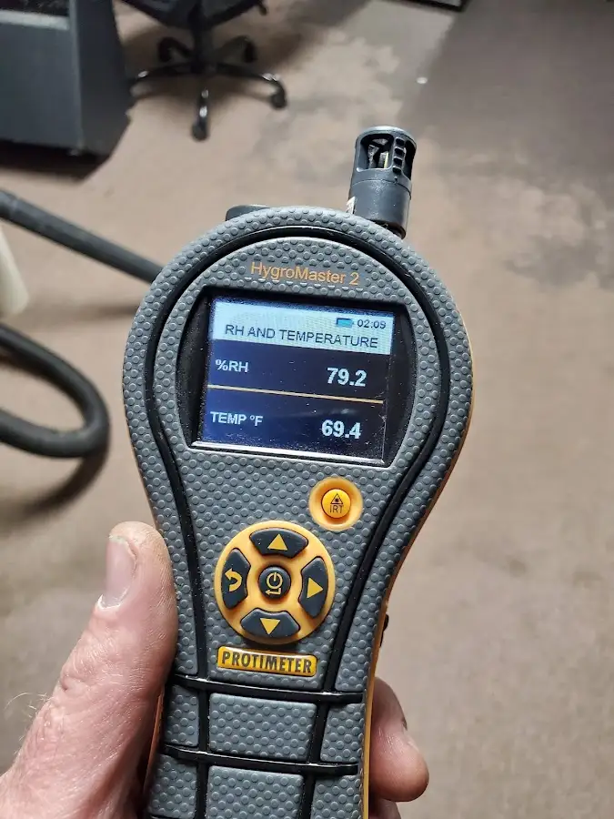 Moisture meter humidity assessment for Fire & Smoke Damage Restoration in Streamwood